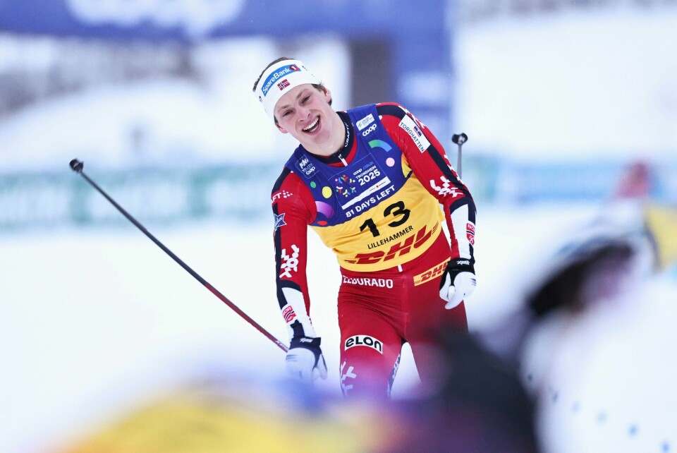 Ansgar Evensen under verdenscupsprinten på Lillehammer sist helg. Ansgar Evensen under verdenscupsprinten på Lillehammer sist helg. Foto: Geir Olsen / NTB.