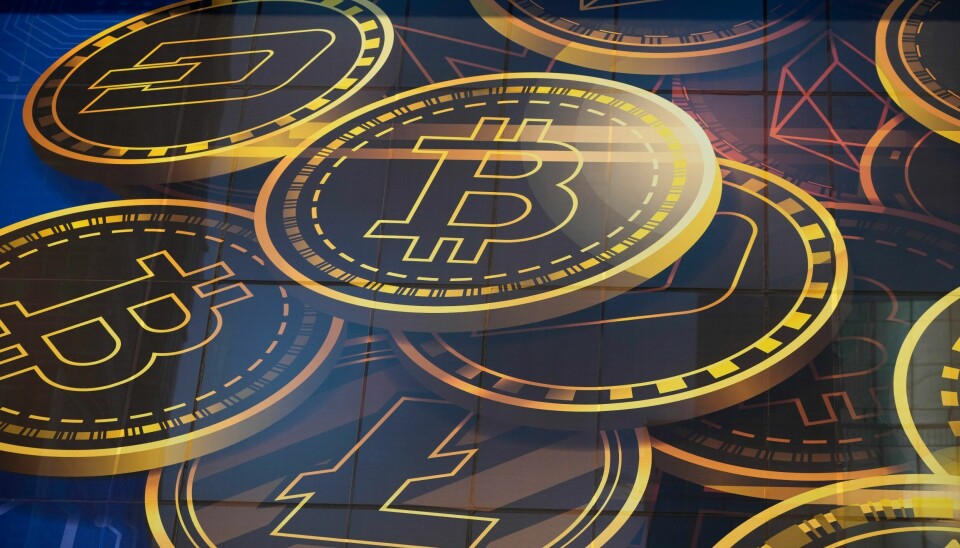 Kryptovalutaen Bitcoin nådde en ny pristopp tidlig mandag morgen. Kryptovalutaen Bitcoin nådde en ny pristopp tidlig mandag morgen. Foto: Kin Cheung / AP / NTB