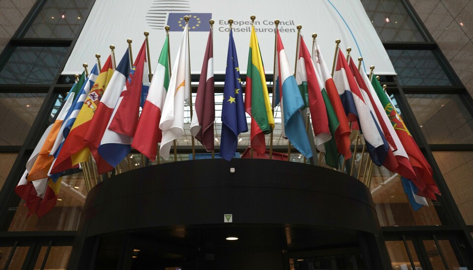EUs ministerråd har vedtatt nye sanksjoner mot Russland – og for første gang også mot Kina. Diplomater fra EU-land utenom Ungarn jobber på høygir for å finne en måte å gi Ukraina 50 milliarder euro på utenom EUs langtidsbudsjett. Foto: Cornelius Poppe / NTB
