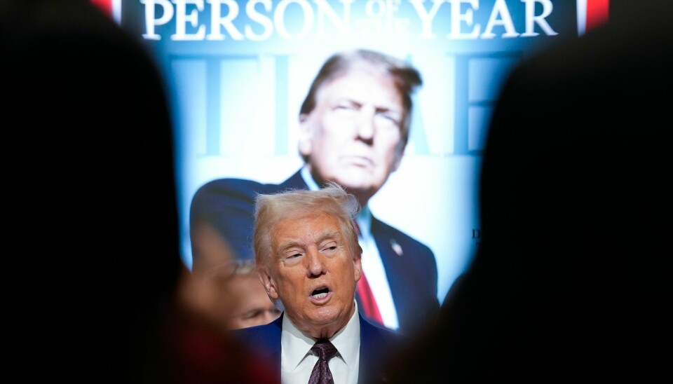 Påtroppende president Donald Trump da han ble kåret til «årets person» av Time Magazine nylig. Påtroppende president Donald Trump da han ble kåret til «årets person» av Time Magazine nylig. Foto: Alex Brandon / AP / NTB