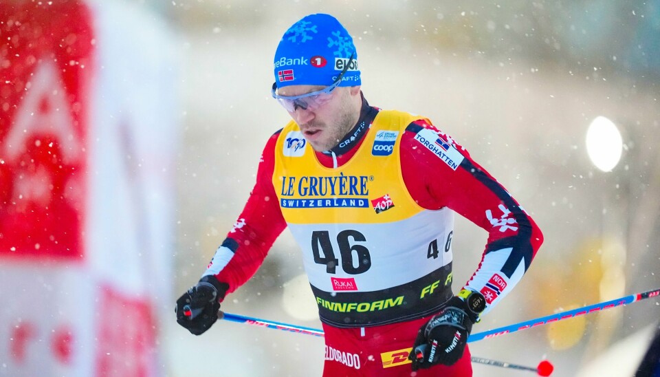 Pål Golberg har ikke fått den sesongstarten han ønsket. Pål Golberg står over Tour de Ski. Foto: Terje Pedersen / NTB
