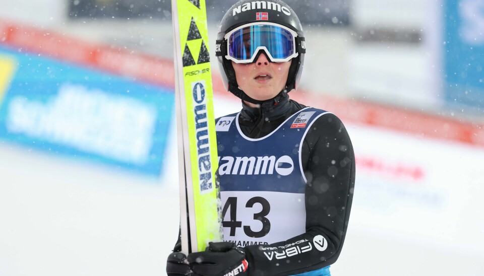 Silje Opseth er en del av den norske hopptroppen til verdenscuphelgen i Engelberg. Foto: Geir Olsen / NTB Silje Opseth er en del av den norske hopptroppen til verdenscuphelgen i Engelberg. Foto: Geir Olsen / NTB