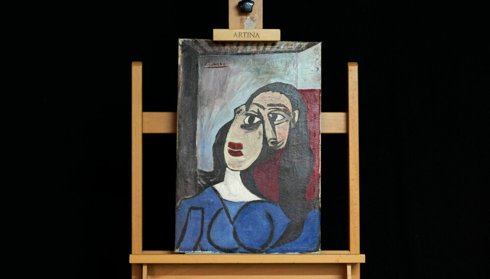 Picasso-bildet hang på veggen i familiehjemmet og -restauranten til Lo Rosso-familien i mange år. Picasso-bildet hang på veggen i familiehjemmet og -restauranten til Lo Rosso-familien i mange år.