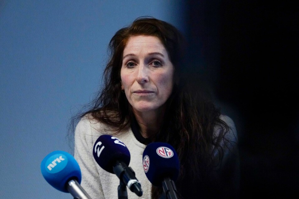 Vi trenger en tydelig stemme fra Lise Klaveness og NFF om at Israel ikke har noe i internasjonal fotball å gjøre, skriver forfatterne av innlegget. Fotballpresident Lise Klaveness