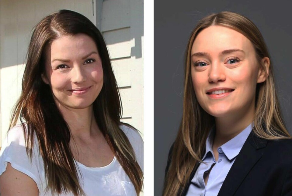 Når ble det vanskelig for norsk fotball å stå opp for fotballens kjerneverdier, spør Marte Stokset Leikvoll (t.v.) og Lena Steffensen. Marte Stokset Leikvoll (t.v.) og Lena Steffensen