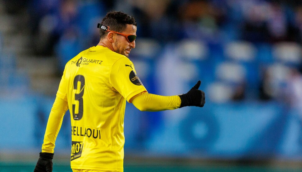 Omar Elabdellaoui gir seg i Bodø/Glimt. Omar Elabdellaoui gir seg i Bodø/Glimt.Foto: Svein Ove Ekornesvåg / NTB