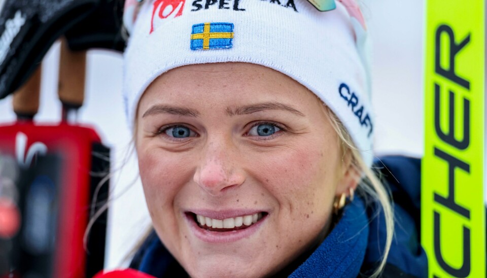 Frida Karlsson mister Tour de Ski. Foto: Geir Olsen / NTB Frida Karlsson mister Tour de Ski. Foto: Geir Olsen / NTB