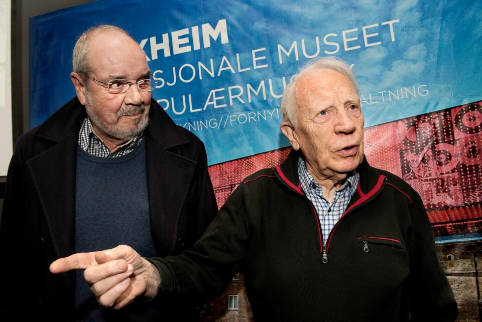 Bjørn Sand og Totto Osvold i 2015, da Stutum kom på museum i utstillingen 'De gærne har'e godt' på Rockheim. Bjørn Sand og Totto Osvold i 2015, da Stutum kom på museum i utstillingen 'De gærne har'e godt' på Rockheim.