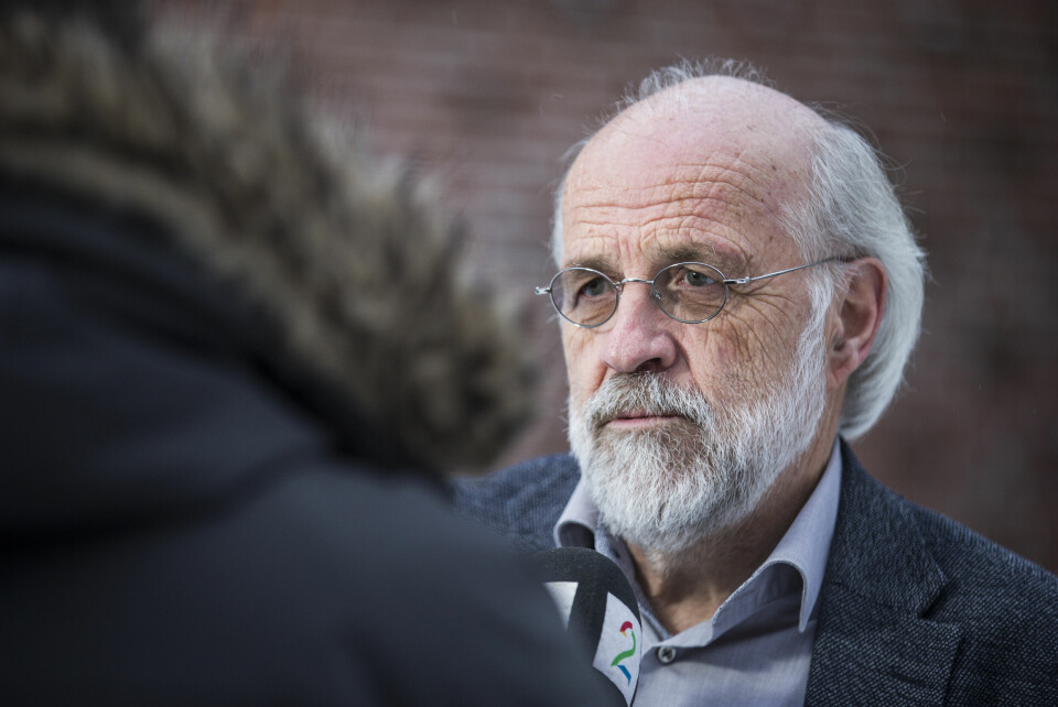 Rektor Petter Aasen ved Universitetet Rektor Petter Aasen ved Universitetet i Sørøst-Norge har besluttet at alle eksamener ved universitetet skal gjennomføres som hjemmeeksamener. Økt smittetrykk er noe av begrunnelsen.Foto: Trond Reidar Teigen / NTB