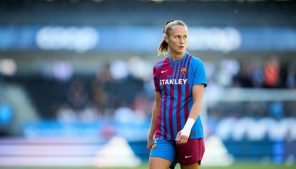 Caroline Graham Hansen noterte seg med tre assist og ett mål mot Sevilla. Barcelonas Caroline Graham Hansen er klar for Champions League. Foto: Ole Martin Wold / NTB
