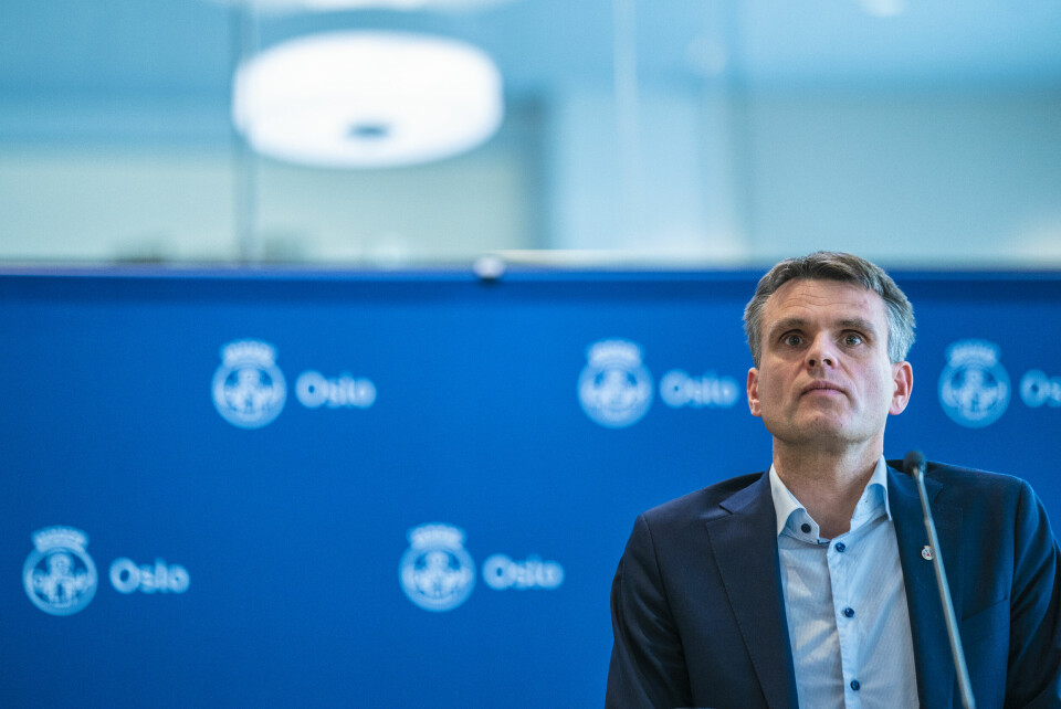 Finansbyråd Einar Wilhelmsen (MDG) vil ikke vente lenger med å stille klimakrav til transportbransjen. Einar Wilhelmsen leder arbeidet i Oslo MDG med å finne en erstatter for Lan Marie Berg som byråd. Foto: Stian Lysberg Solum / NTB