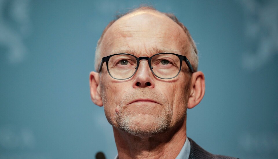Fagdirektør Frode Forland i Folkehelseinstituttet. Fagdirektør Frode Forland i Folkehelseinstituttet.