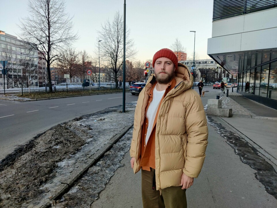 Truls Børsting ble skadet på jobb. Men Nav mener skaden ikke er relatert til jobben. Truls Børsting