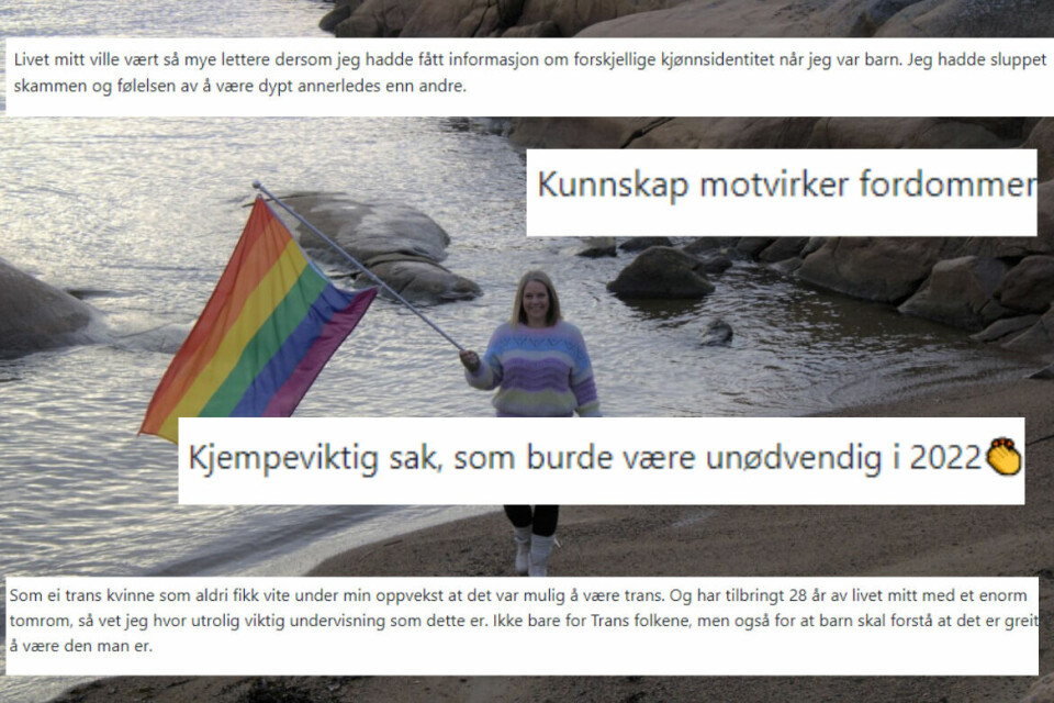 – Jeg har fått veldig mange reaksjoner på oppropet, forteller Hege Hansen. – Jeg har fått veldig mange reaksjoner på oppropet, forteller Hege Hansen.