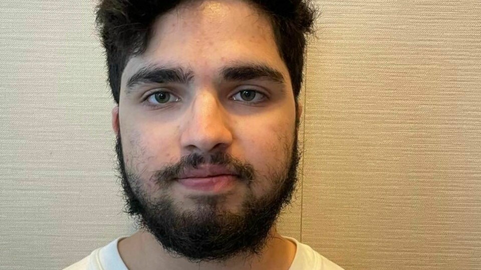 Usman Hussain, leder for Stovner AUF. Usman Hussain, leder for Stovner AUF.