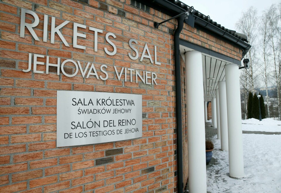 Jehovas vitner driver forsamlingshuset «Rikets sal». Statsforvalteren i Oslo og Viken har opprettet undersøkelsessak mot Jehovas vitner. Foto: Terje Pedersen / NTB