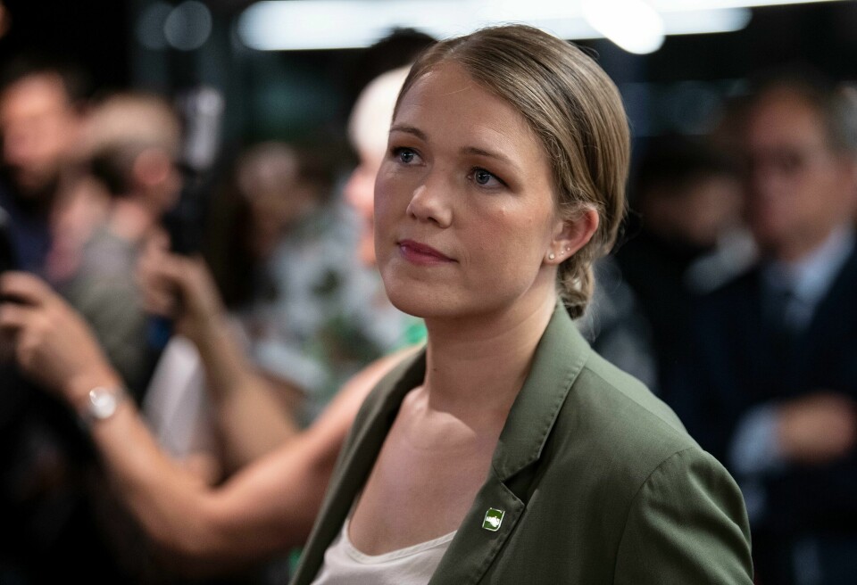 Une Bastholm (MDG) nominerer Sir David Attenborough og Det internasjonale naturpanelet (IPBES) til Nobels fredspris. Miljøpartiet De Grønnes partileder Une Aina Bastholm er inne på Stortinget på Aftenpostens Akershus-måling. Foto: Marit Hommedal / NTB