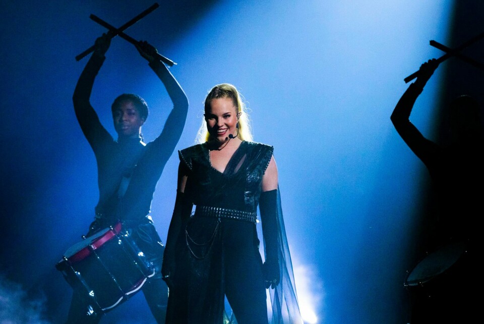 Oda Gondrosen gikk videre til den norske MGP-finalen etter at hun vant årets tredje delfinale i Melodi Grand Prix 2022. Oda Gondrosen gikk videre til den norske MGP-finalen etter at hun vant årets tredje delfinale i Melodi Grand Prix 2022.Foto: Julia Marie Naglestad / NRK / NTB
