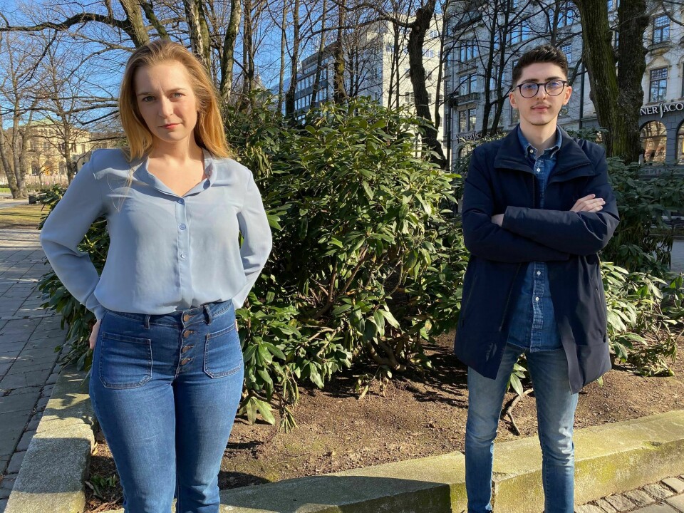 Stortingspolitiker Mathilde Tybring-Gjedde (H) og Oslo Høyres skolepolitisketals person, Mehmet Kaan Inan er bekymra for kartleggingen av Osloelever. Stortingspolitiker Mathilde Tybring-Gjedde (H) og Oslo Høyres skolepolitisketals person, Mehmet Kaan Inan er bekymra for kartleggingen av Osloelever.
