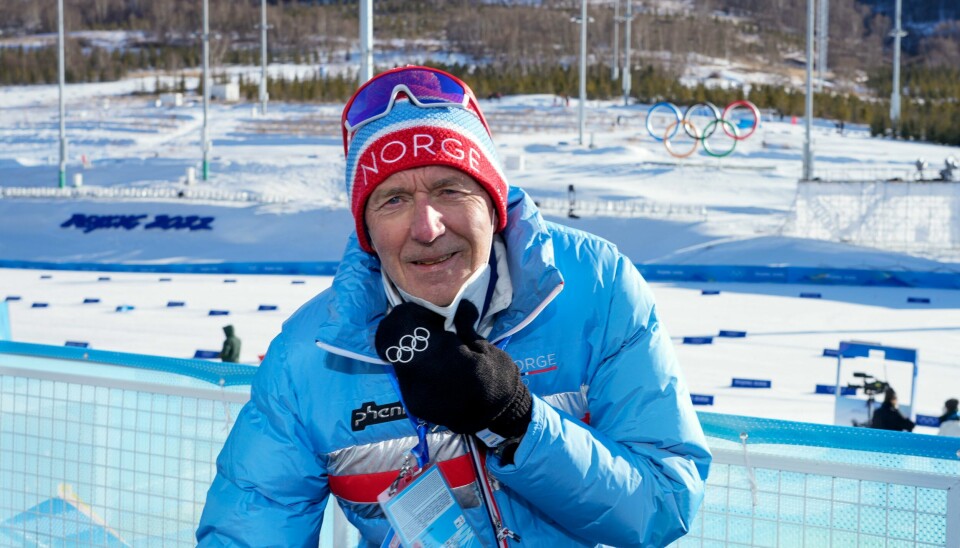 Landslagstrener i langrenn for kvinner, Ole Morten Iversen, på OL-stadion dagen etter ankomst i Zhangjiakou i Kina. Landslagstrener i langrenn for kvinner, Ole Morten Iversen, på OL-stadion dagen etter ankomst i Zhangjiakou i Kina. Foto: Heiko Junge / NTB.