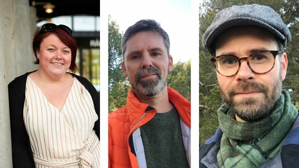 Margrethe Prahl Reusch, Arjo van Genderen og Trond Svandal, Viken Venstre. Margrethe Prahl Reusch, Arjo van Genderen og Trond Svandal, Viken Venstre.