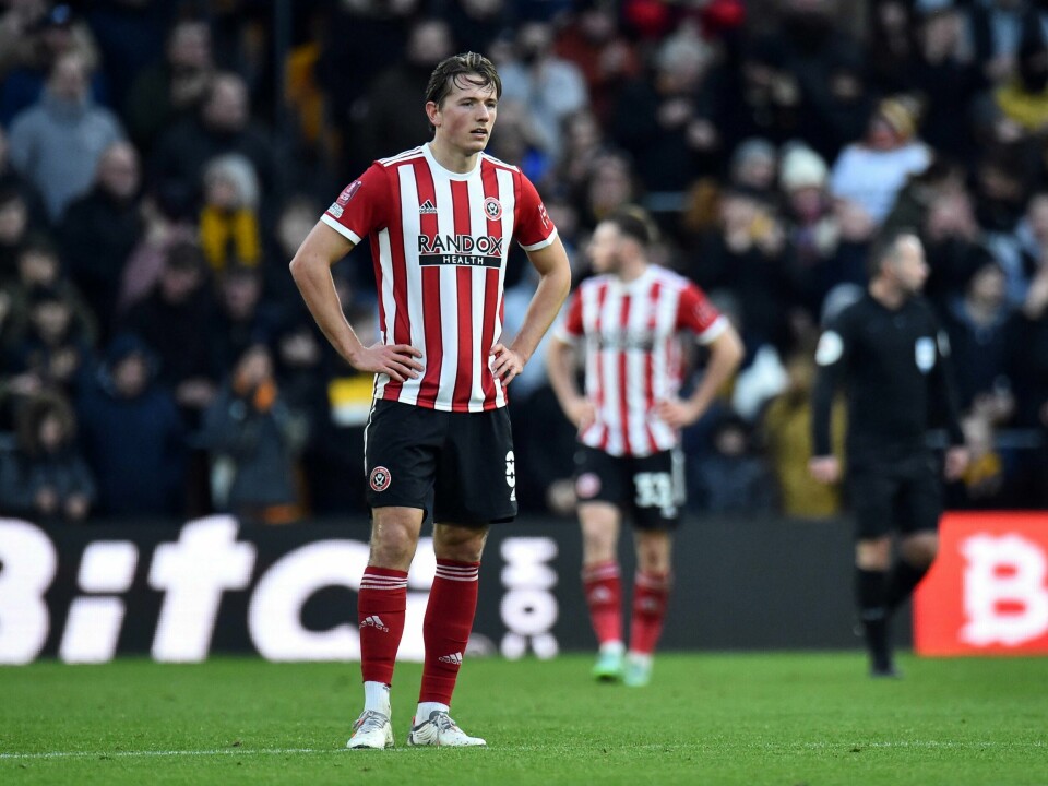 Det har stoppet opp for Sander Berge i Sheffield United. Det har stoppet opp for Sander Berge i Sheffield United.