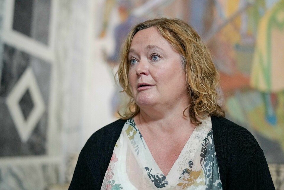 Høyres gruppeleder Anne Haabeth Rygg gir opp muligheten for at Høyre kan danne byråd i Oslo. Bildet viser Oslo Høyres gruppeleder Anne Haabeth Rygg.