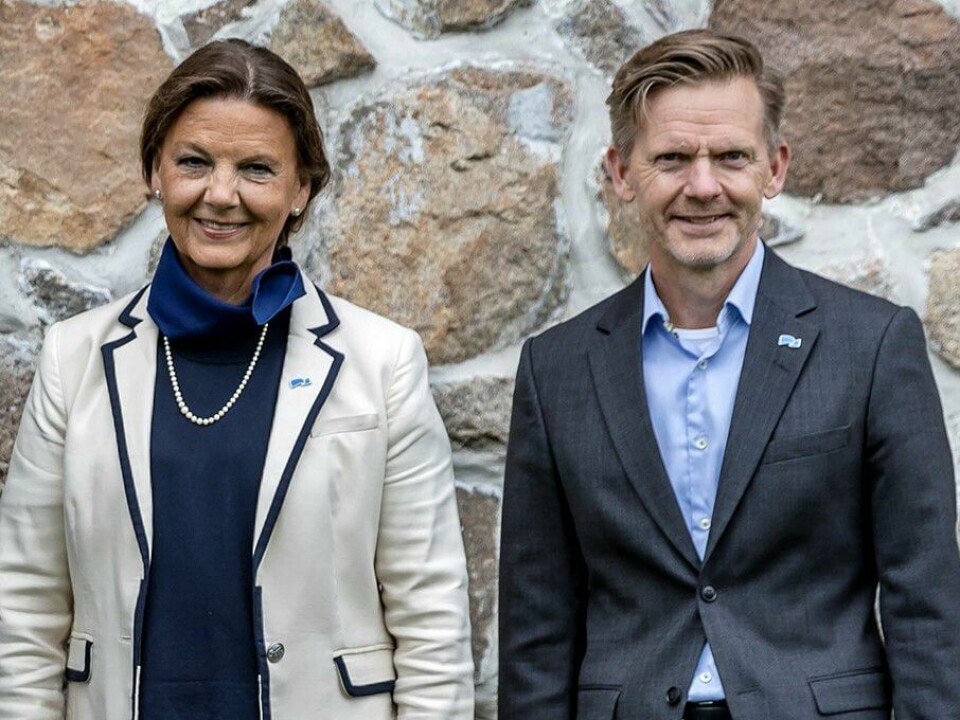 Ingjerd Schou og Tage Pettersen, stortingsrepresentanter for Høyre i Østfold. Ingjerd Schou og Tage Pettersen, stortingsrepresentanter for Høyre i Østfold.