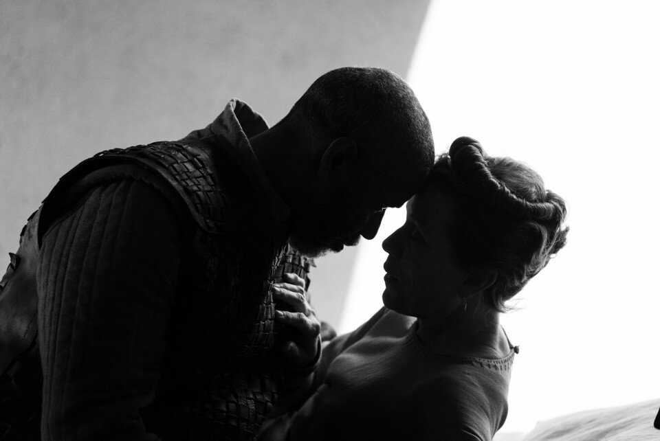 Denzel Washington og Frances MacDormand i Joel Coens «The Tragedy Of Macbeth». Denzel Washington og Frances MacDormand i Joel Coens «The Tragedy Of Macbeth».