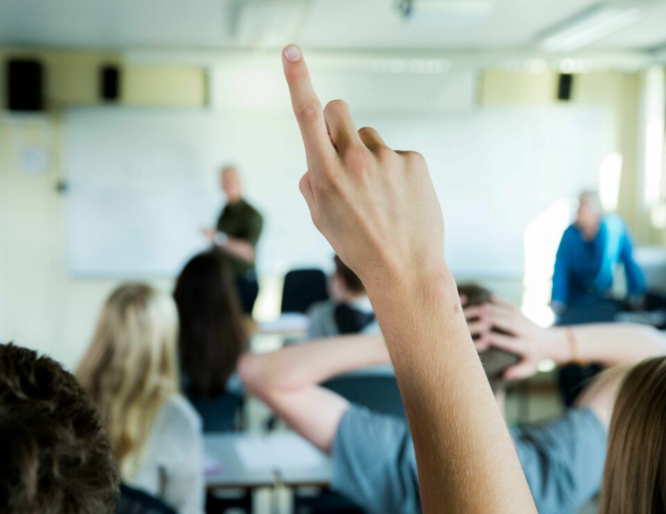 Illustrasjonsfoto – skolen på bildet er ikke den samme som i saken. Illustrasjonsfoto – skolen på bildet er ikke den samme som i saken.