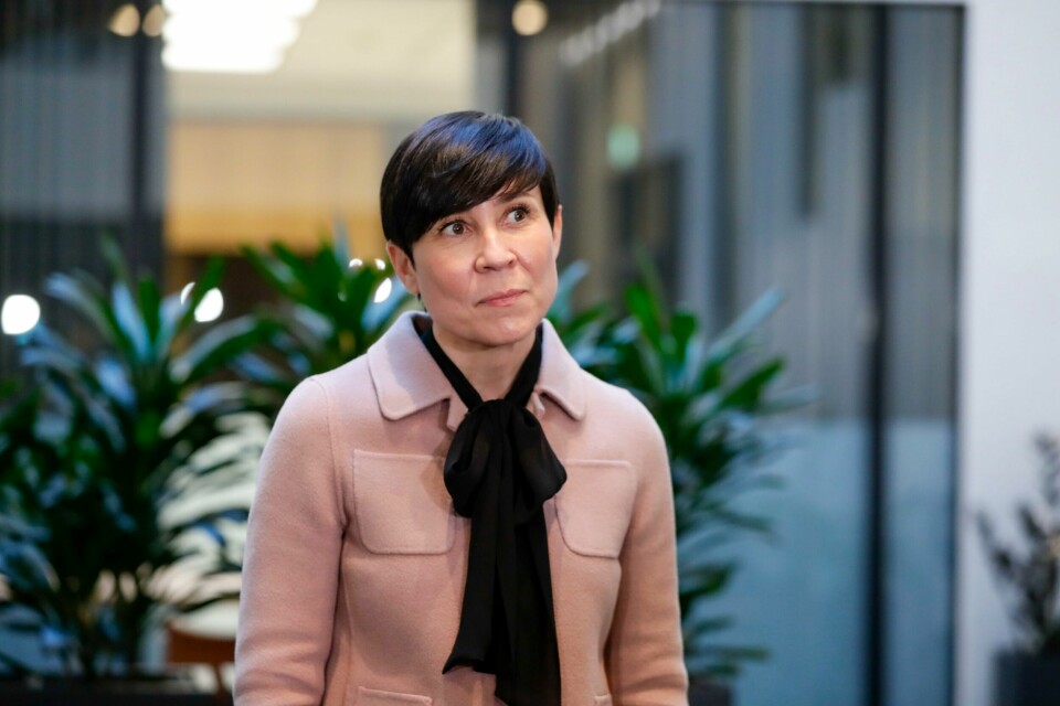 Tidligere utenriksminister Ine Eriksen Søreide sier til DN at hun ikke ønsker å stille til nestledervervet i Høyre. Tidligere utenriksminister Ine Eriksen Søreide sier til DN at hun ikke ønsker å stille til nestledervervet i Høyre. Foto: Berit Roald/ / NTB