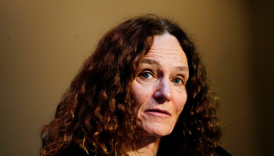 Direktør i Folkehelseinstituttet Camilla Stoltenberg. Det er ennå ikkje tatt ei avgjerd om alle vaksne i Noreg skal få tilbod om tredje vaksinedose. Men dersom det blir aktuelt, er FHI klare til å setje i verk utrullinga når som helst, seier FHI-direktør Camilla Stoltenberg. Arkivfoto: Lise Åserud / NTB / NPK