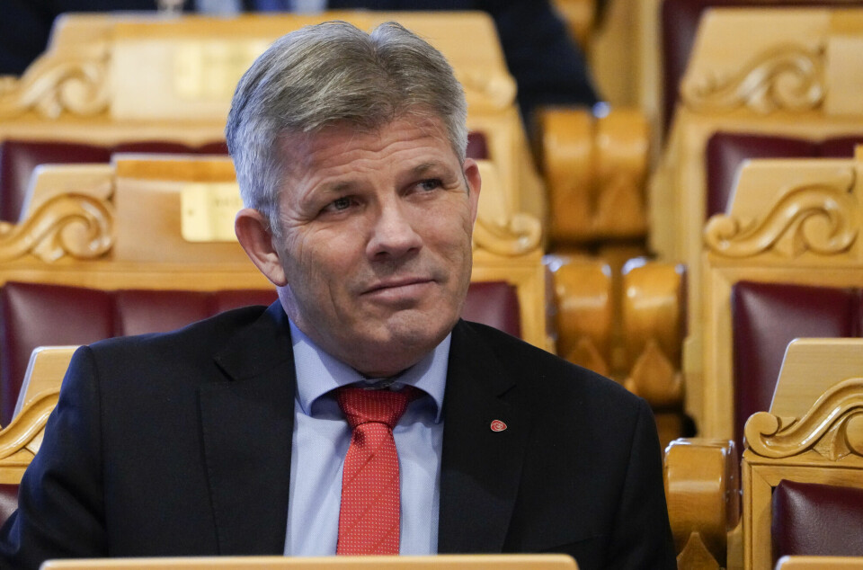 – Det aller viktigste er at de som driver med trakassering blir stoppet. At de som har ansvaret tar det ansvaret. At alle de skikkelige mannfolka som arbeider i denne næringa står opp for de som rammes av det, sier fiskeri- og havminister Bjørnar Skjæran. Oslo 20201117. Fiskeri- og havminister Bjørnar Selnes Skjæran (Ap) i Stortingets spørretime onsdag.Foto: Terje Bendiksby / NTB