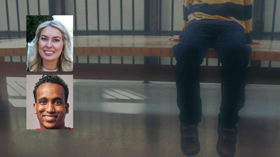 Malin Krå Simonsen og Mohamed Amaleti (medlemmer av oppvekstutvalget for Ap) Malin Krå Simonsen og Mohamed Amaleti (medlemmer av oppvekstutvalget for Ap)