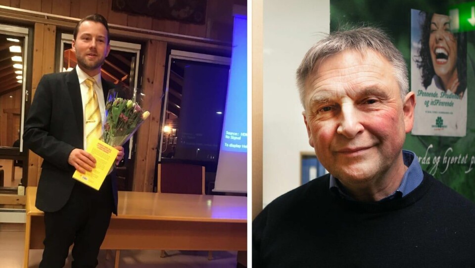 Fredrikstad KrFs nye leder, Kolbjørn Westberg tar over vervet etter Lino Lubiana. Fredrikstad KrFs nye leder, Kolbjørn Westberg tar over vervet etter Lino Lubiana.