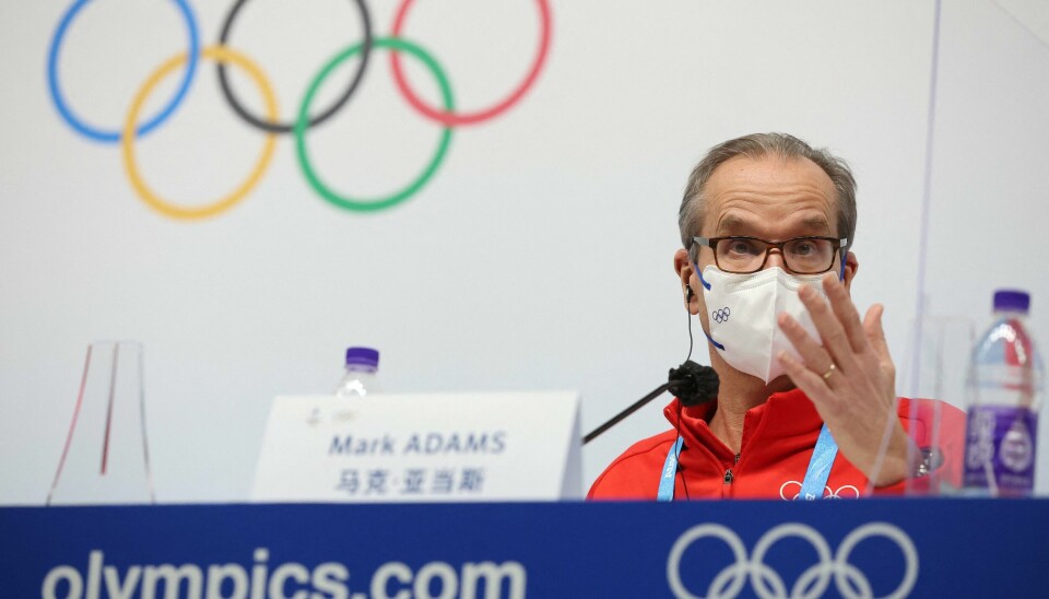 Mark Adams er kommunikasjonsdirektør i IOC. Mark Adams er kommunikasjonsdirektør i IOC.