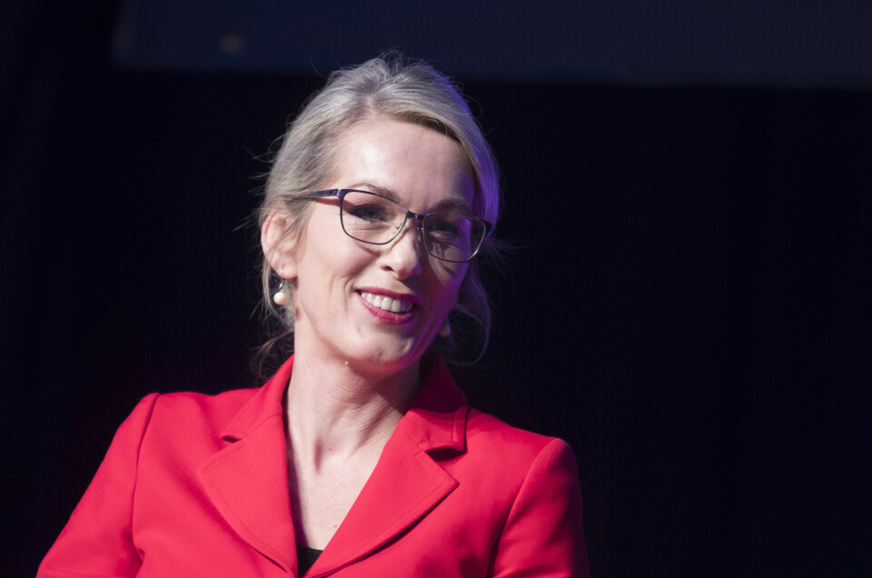Anita Krohn Traaseth brenner for å få en bedre kjønnsbalanse blant toppledere og styreledere. Anita Krohn Traaseth (bildet) utgjør den ene halvparten av duoen som for tiden står bak landets mest populære karrierepodkast. Foto: Berit Roald / NTB