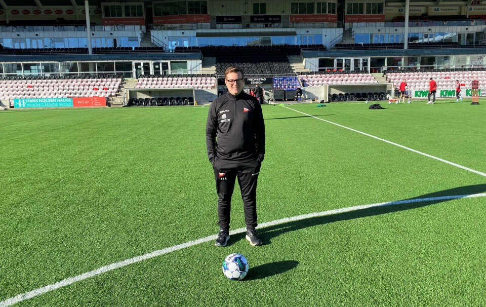 Talentspeider Espen Sørum Hansen (29) har sett FFK signere den første spilleren som et direkte resultat av jobben han har gjort etter at han ble ansatt på heltid fra januar. Nigerianske Innocent Kingsley (19) befant seg riktig nok i Tyrkia, men det var speiderens opphold i Nigeria som gjorde ham oppmerksom på angriperen. Talentspeider Espen Sørum Hansen (29) har sett FFK signere den første spilleren som et direkte resultat av jobben han har gjort etter at han ble ansatt på heltid fra januar. Nigerianske Innocent Kingsley (19) befant seg riktig nok i Tyrkia, men det var speiderens opphold i Nigeria som gjorde ham oppmerksom på angriperen.
