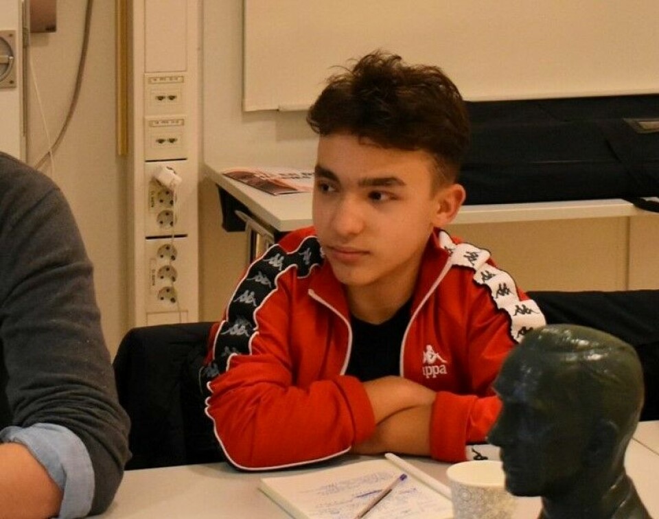 Alexandros Tanase, miljø - og klimaansvarlig for AUF i Østfold Alexandros Tanase, miljø - og klimaansvarlig for AUF i Østfold