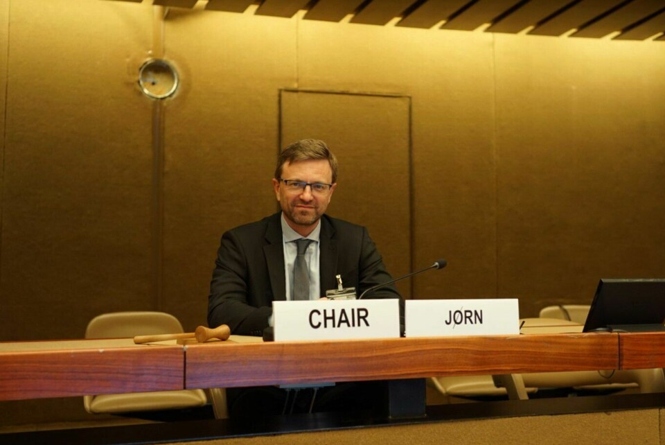 Jørn Osmundsen. Eller Chair Jørn, om du vil. Jørn