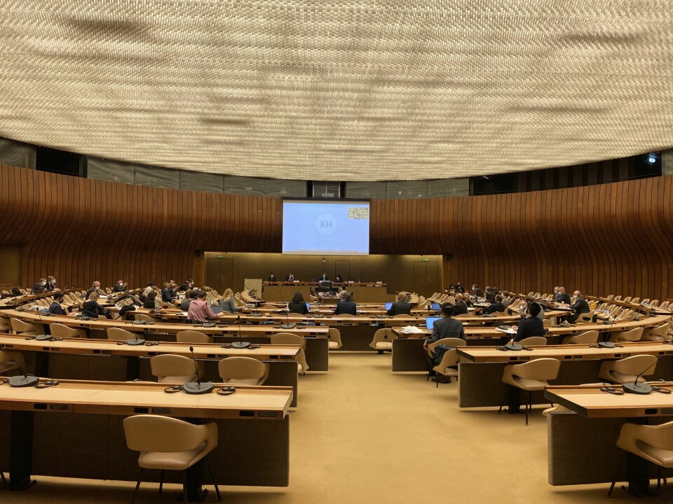 Det første møtet i FNs ekspertgruppe for verifikasjon av nedrusting ble avholdt i Geneve mandag.(@Norway_in_Geneva (Twitter)) Møte