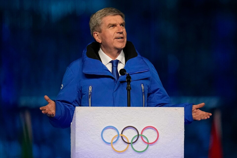 IOC og president Thomas Bach refser Russland for å bryte den olympiske våpenhvile som alle FNs medlemsland har sluttet seg til. IOC og president Thomas Bach refser Russland for å bryte den olympiske våpenhvile som alle FNs medlemsland har sluttet seg til. Foto: Jae C. Hong, AP / NTB