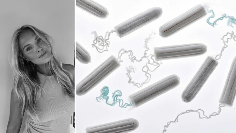Hannah Rødsten, politisk nestleder i AUF, mener gratis tamponger for skoleelever er et viktig og riktig skritt å ta. fff