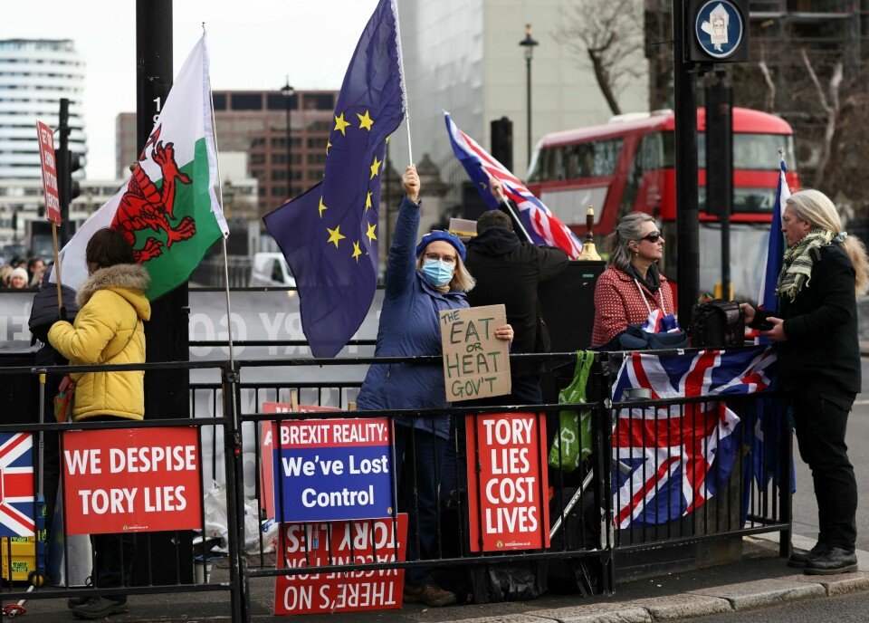 «Regjeringens egne analyser av effekten av Brexit på utviklingen i britisk økonomi er at bruttonasjonalproduktet vil bli fire prosent lavere enn om de hadde fortsatt som medlemmer i EU.» «Regjeringens egne analyser av effekten av Brexit på utviklingen i britisk økonomi er at bruttonasjonalproduktet vil bli fire prosent lavere enn om de hadde fortsatt som medlemmer i EU.»