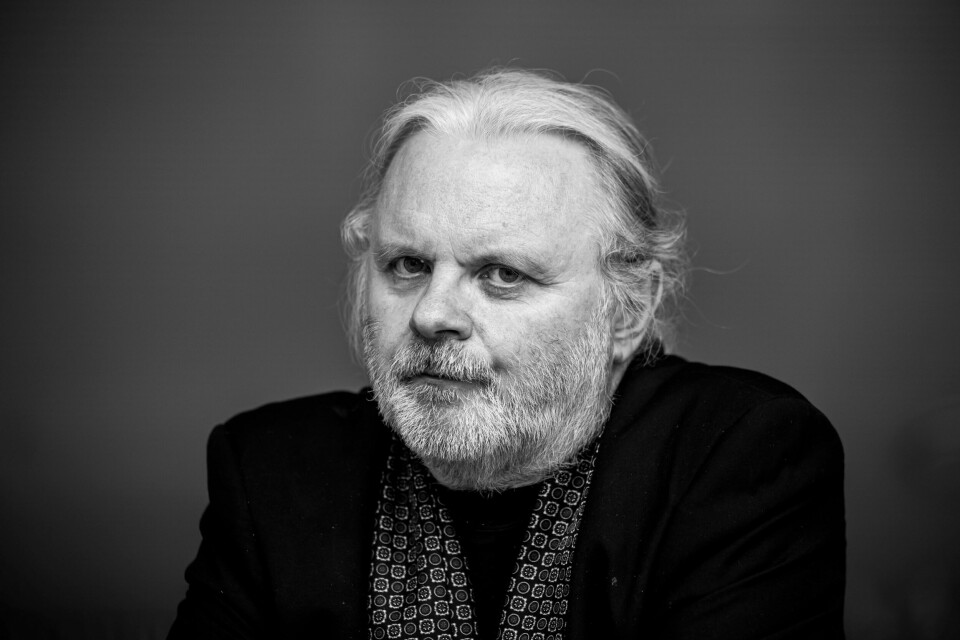 Jon Fosses avbildet i september i fjor. Jon Fosse blir teke inn i nobeldebatten av den svenske kritikaren Maria Hymna Ramnehill. Ho meiner det er på tide at den norske dramatikaren får prisen. Foto: Håkon Mosvold Larsen / NTB