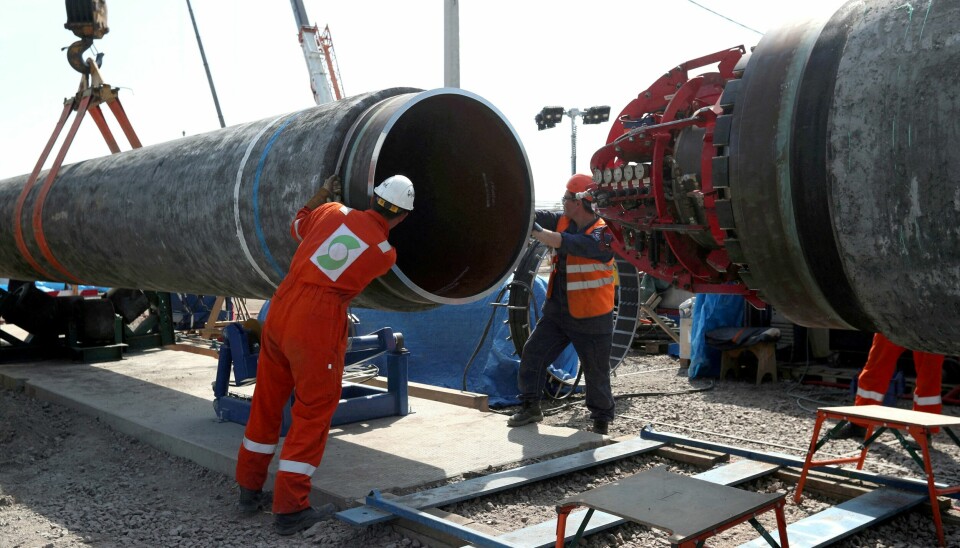 Arbeidet med den planlagte gassrørledningen Nordstream 2 fra Russland til Tyskland ble stanset på grunn av Ukraina-konflikten. Hvilke følger får dette for det grønne skiftet? Arbeidet med den planlagte gassrørledningen Nordstream 2 fra Russland til Tyskland ble stanset på grunn av Ukraina-konflikten. Hvilke følger får dette for det grønne skiftet?