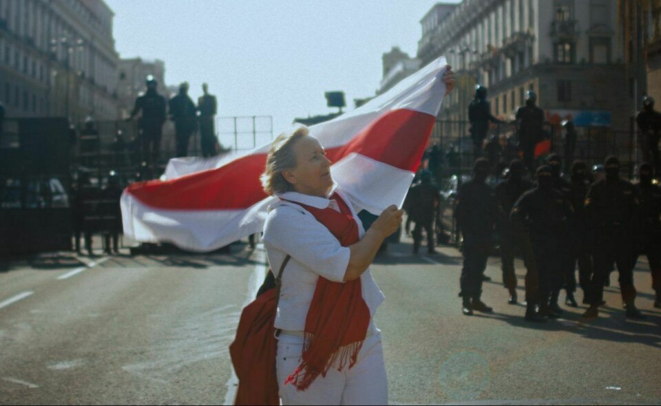 Fra filmen Courage. Courage