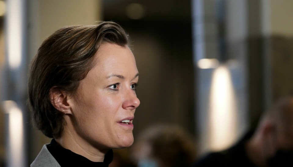 – Det er betenkelig at Anette Trettebergstuen (Ap) samtidig som hun kom med de gode nyhetene til kulturlivet skulle få beholde pengene de hadde mottatt fra staten som koronastøtte, hang på et men, skriver Roar Houen. Oslo 20220113. Kultur- og likestillingsministerAnette Trettebergstuen (Ap) etter pressekonferanse om koronasituasjonen i marmorhallen.Foto: Terje Bendiksby / NTB