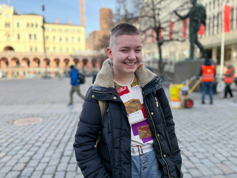 Frankie Rod er slampoet, aktivist og leder i Ungdom mot EU. Frankie Rod