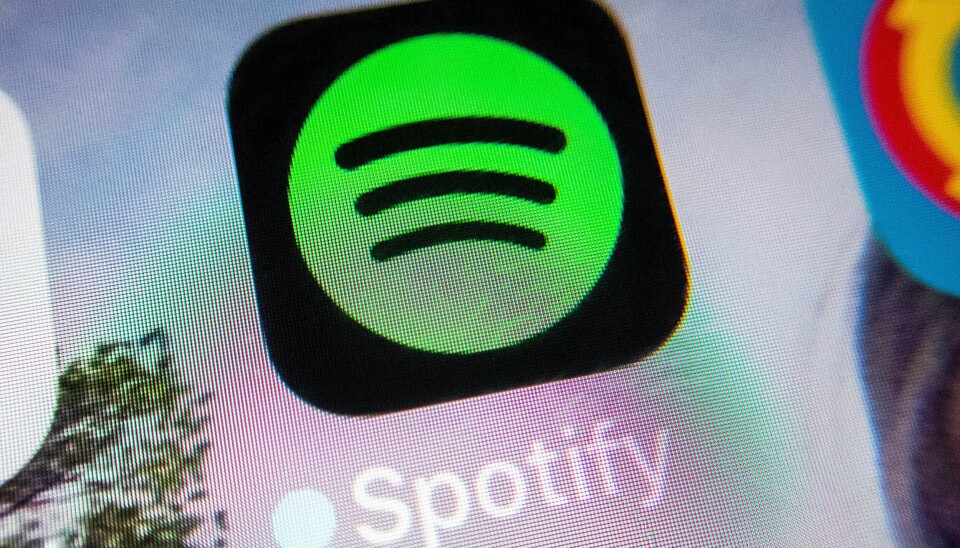 Spotify og flere andre nettsteder er nede. Foto: Gorm Kallestad / NTB